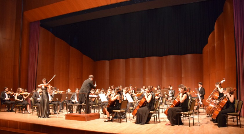 Öğrenci Orkestrası Konseri sanatseverlerle buluştu