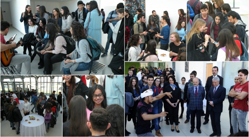 Erasmus+ öğrencileri YDYO öğrencileri ile buluştu