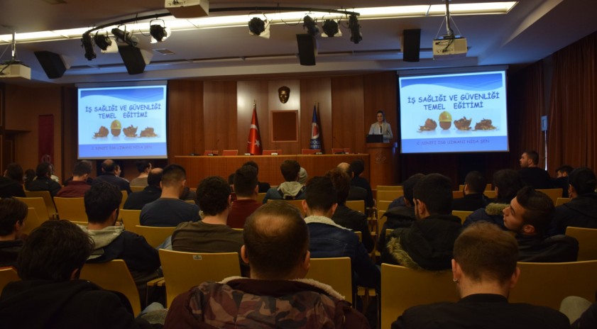 Anadolu Üniversitesi personeline "İş Sağlığı ve Güvenliği Eğitimi" verildi