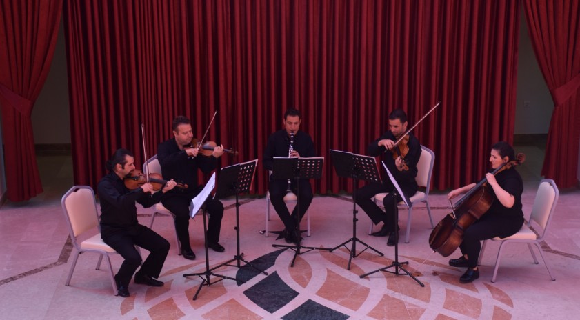 "Anadolu Klarnetli Beşlisi Oda Müziği Konseri" gerçekleştirildi