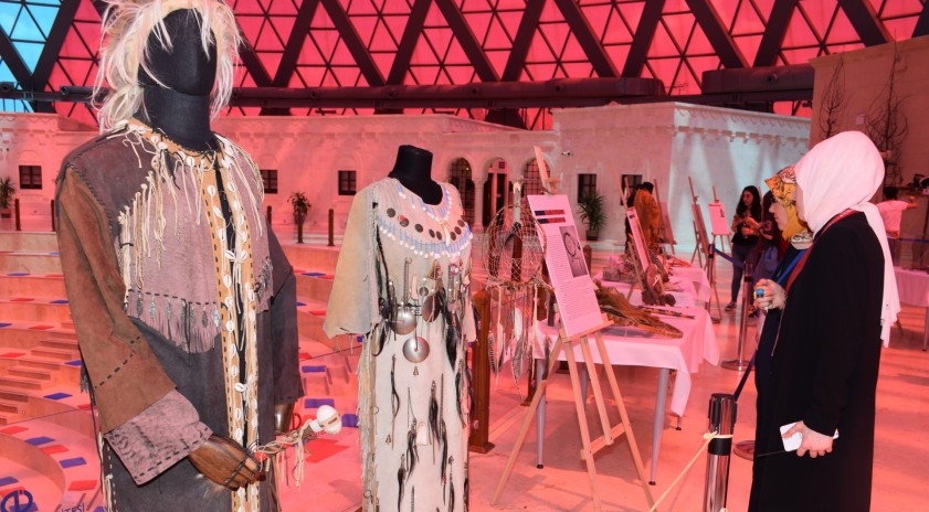 "Orta Asya'dan Dünyaya Şamanlar" sergisi açıldı