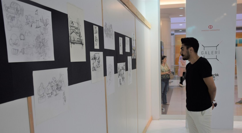 Sanat ve Tasarım Galerisi'nde “Eskiz” sergisi 