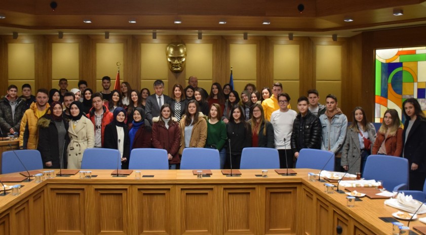 Gümülcine'de yaşayan Türk öğrencilerden Üniversitemize ziyaret