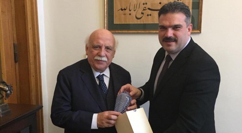 Rektörümüz Çomaklı, Eskişehir Milletvekili Prof. Dr. Nabi Avcı’ya iade-i ziyarette bulundu