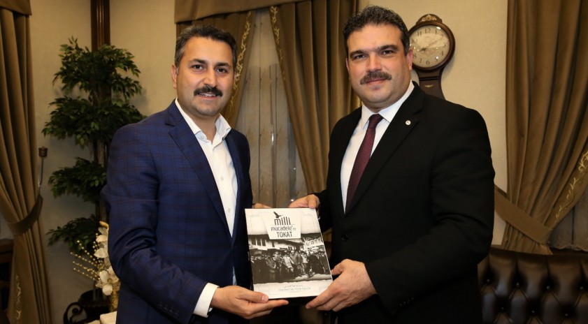 Rektör Çomaklı, Tokat Belediye Başkanı Eroğlu’nu ziyaret etti 