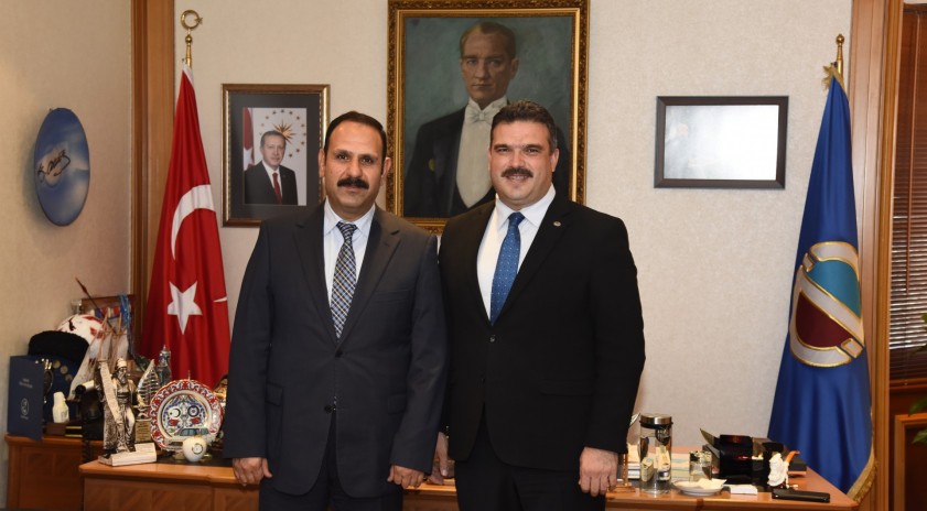 Eskişehir Cumhuriyet Başsavcısı Murat İrcal, Rektör Çomaklı’yı ziyaret etti