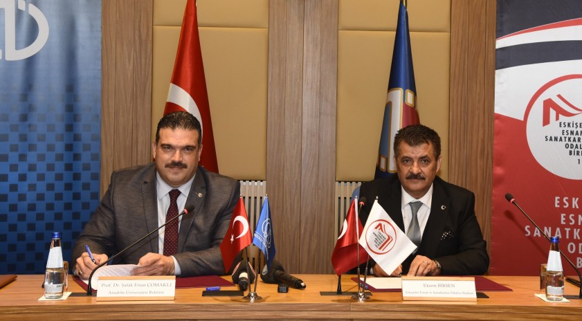 Anadolu Üniversitesi ve ESESOB arasında iş birliği protokolü imzalandı