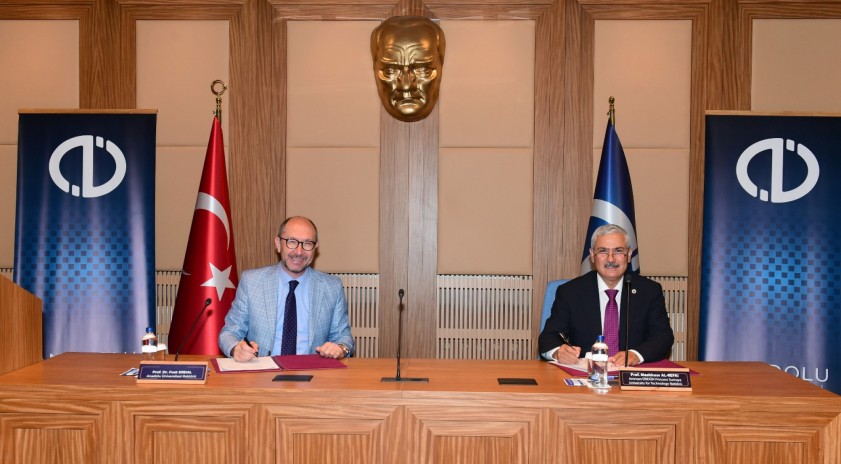 Anadolu Üniversitesi ile Ürdün Princess Sumaya for Technology Üniversitesi arasında iş birliği protokolü imzalandı