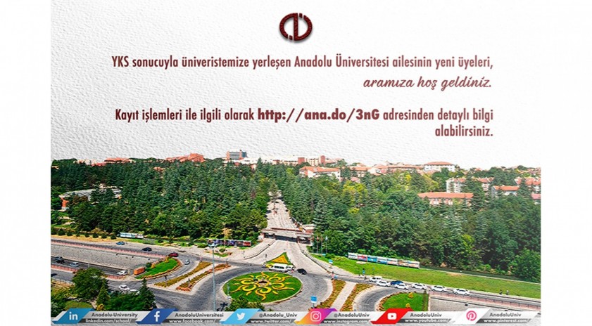 YKS tercihlerinde yoğun ilgi gören Anadolu Üniversitesi’nde tüm kontenjanlar doldu