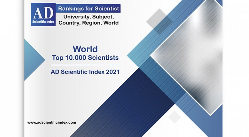 Anadolu Üniversitesi öğretim üyeleri The AD Scientific Index’te yer aldı