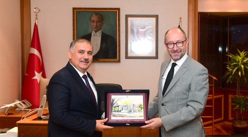 İstanbul Teknik Üniversitesi Rektörü Koyuncu’dan Rektör Erdal’a ziyaret