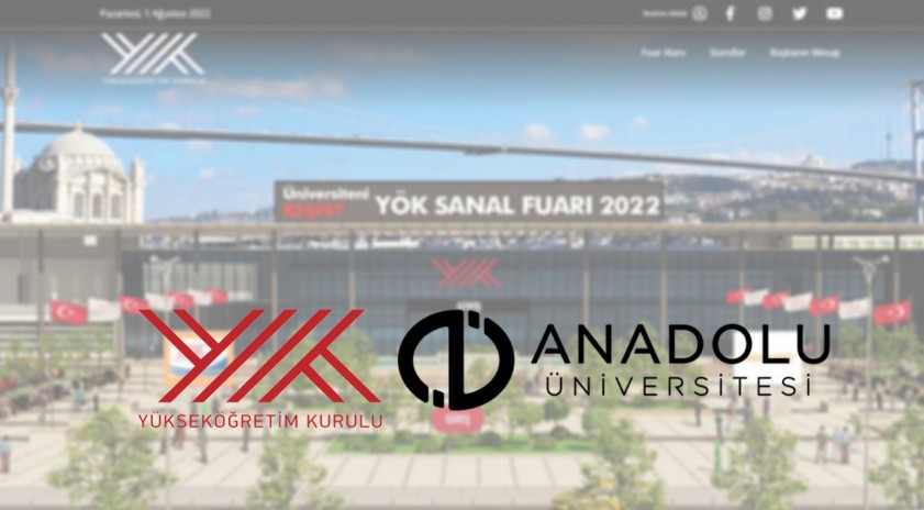 Anadolu Üniversitesine YÖK Sanal Fuarı’nda yoğun ilgi