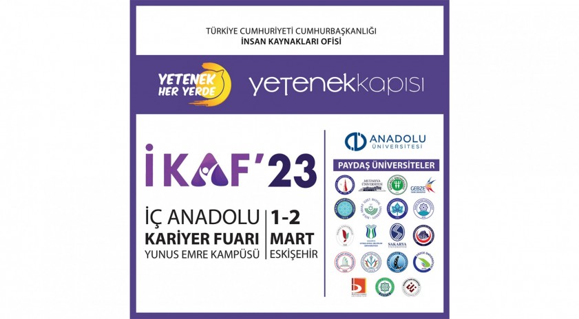 Anadolu University will host the Central Anatolia Career Fair (IKAF'23)