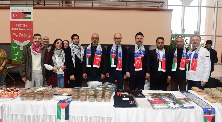 Anadolu Üniversitesinden Filistinli öğrencilere destek