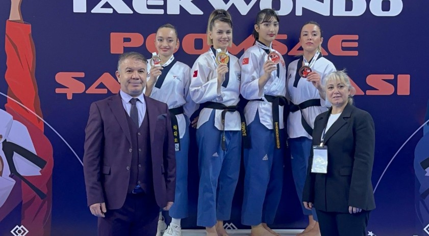 Anadolu Üniversiteli sporcular Taekwondoda büyük başarı gösterdi