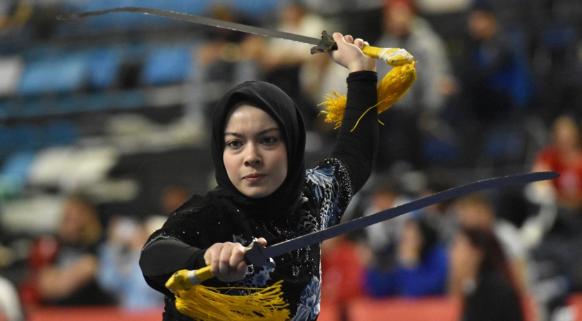 Wushu sporcuları 4 altın madalya ile döndü