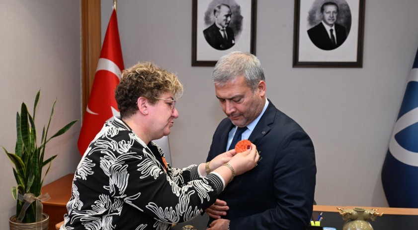 Eskişehir LÖSEV’den Anadolu Üniversitesi’ne Turuncu farkındalık ziyareti