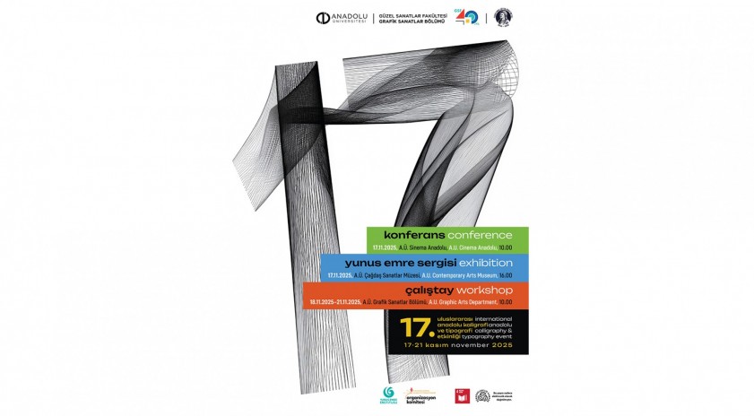 17. Uluslararası Anadolu Kaligrafi ve Tipografi Etkinliği başlıyor