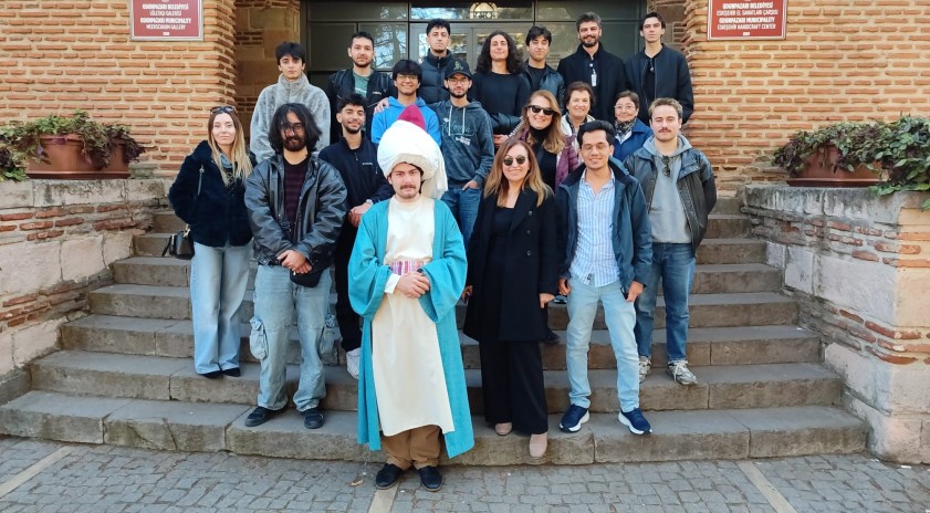 Turizm Fakültesi öğrencileri Kurşunlu Külliyesi’ni yerinde inceledi