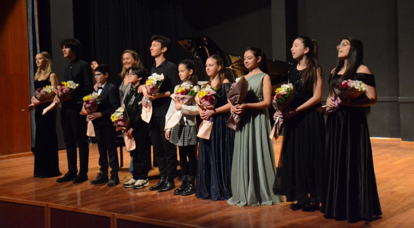 Özge Güncan Sınıfı Piyano ve Oda Müziği Konseri gerçekleştirildi