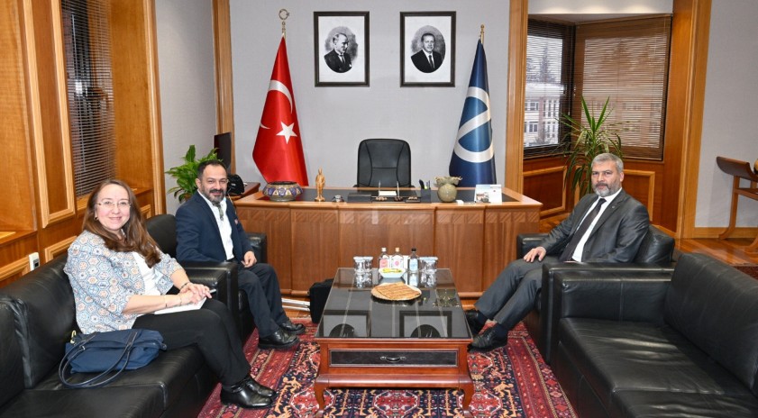 PEKSEM&rsquo;den Anadolu &Uuml;niversitesi Rekt&ouml;r&uuml; Prof. Dr. Yusuf Adıg&uuml;zel&rsquo;e ziyaret