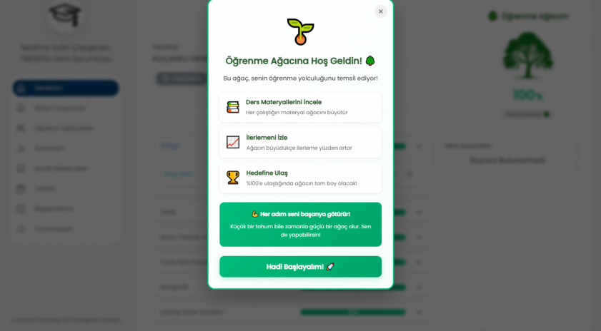 &Ouml;ğrenme ağacım Anadolum eKamp&uuml;s&rsquo;te