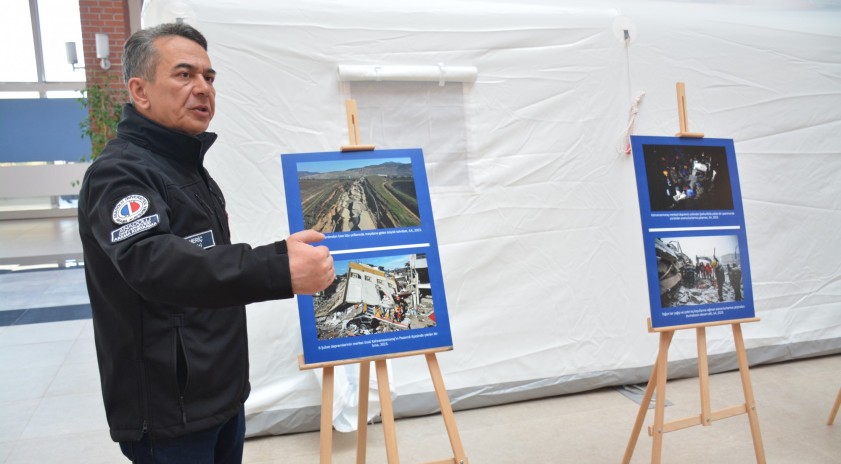 Deprem Haftasında kamp&uuml;ste afet bilinci seferberliği