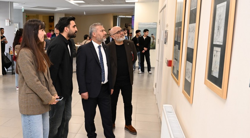 G&uuml;zel Sanatlar Fak&uuml;ltesi&rsquo;nde &uuml;&ccedil; sergi tek buluşma