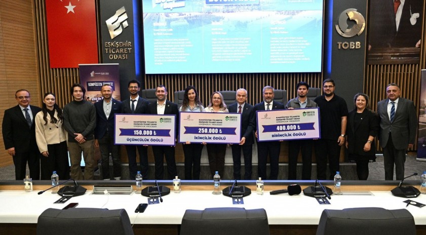 Kamp&uuml;sten Ticarete Programında ilk iki derece Anadolu &Uuml;niversitesi &ouml;ğrencilerinin oldu